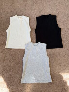 SKIMS high neck jersey tank